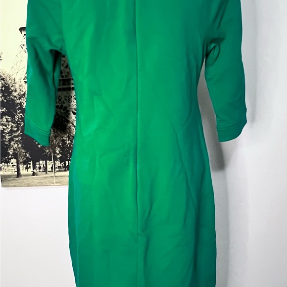 Talbots Teal Long Sleeve Top with Gold Button - Picture 3 of 9